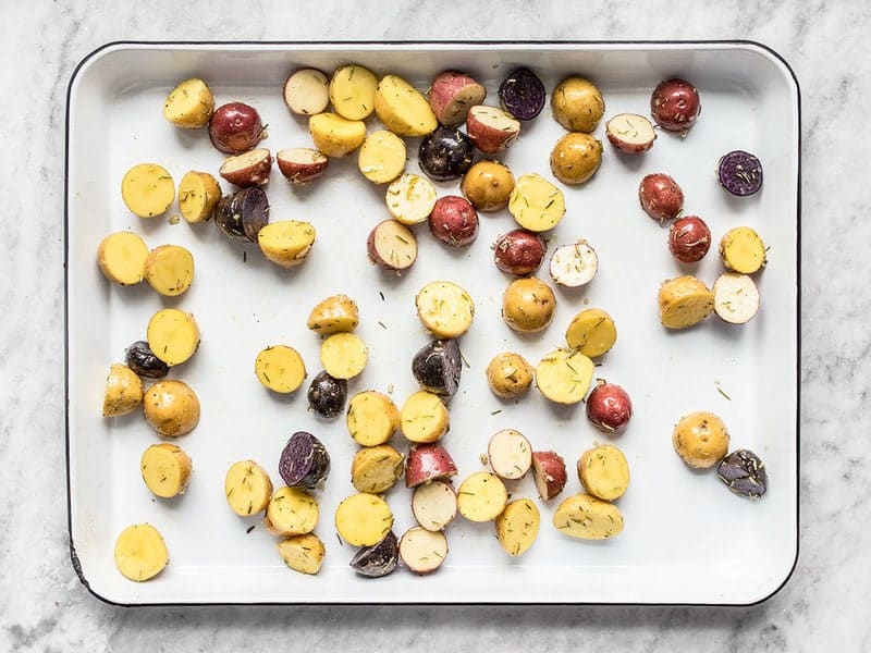 Rosemary Potatoes Ready to Roast