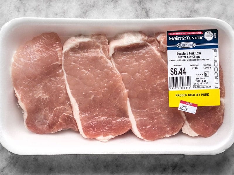 Pork Chops in Package