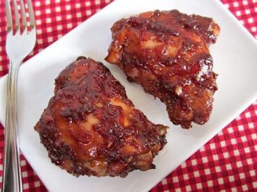 Raspberry Chipotle BBQ Chicken