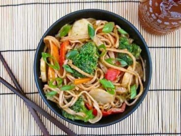 Peanut Soba Stir Fry