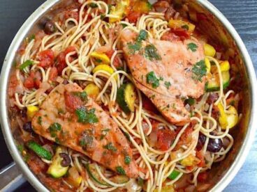 Mediterranean Tuna Pasta