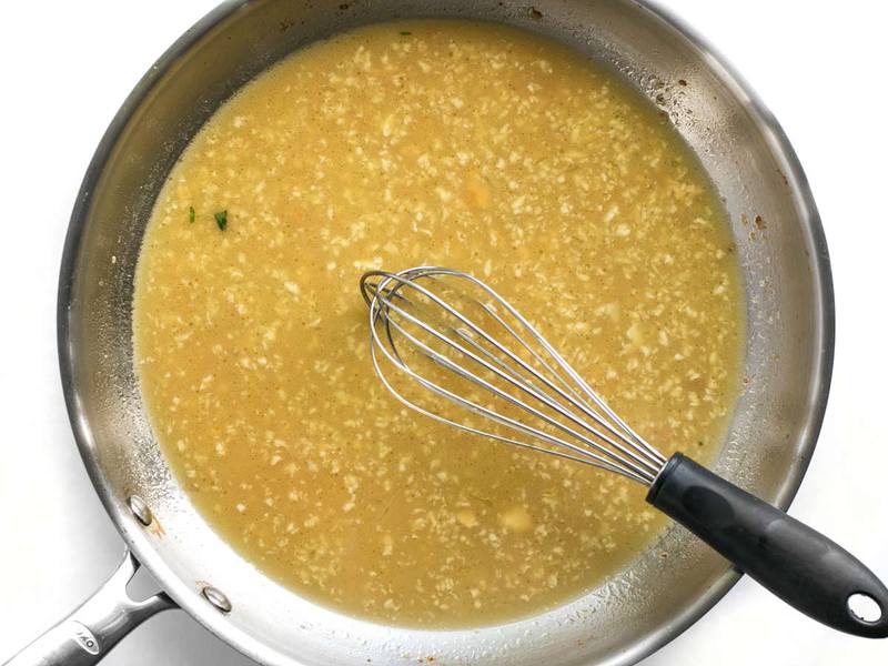 Deglaze Pan for Chicken Piccata