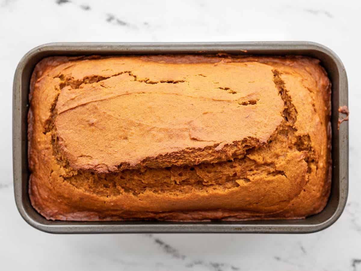 baked pumpkin molasses bread