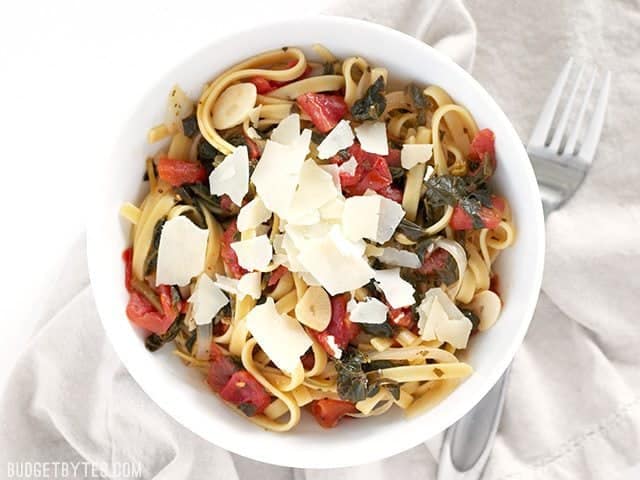 Bowl of Italian Wonderpot with fork on the side 