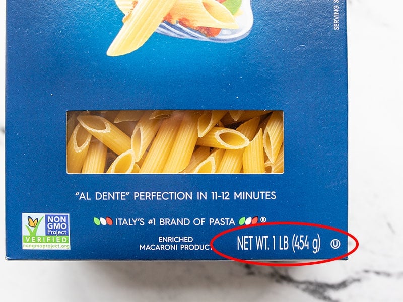 Penne pasta box