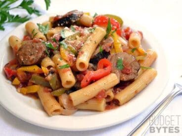 Sausage & Pepper Pasta