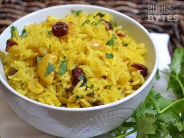 Cashew Rice Pilaf