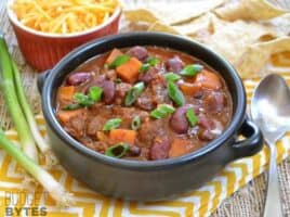 Chorizo Sweet Potato Chili