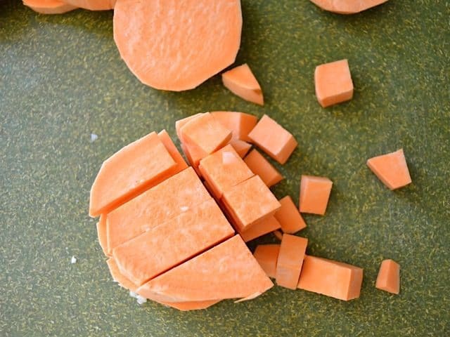 Diced Sweet Potato