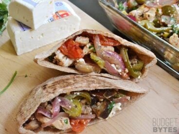 Greek Stuffed Pitas