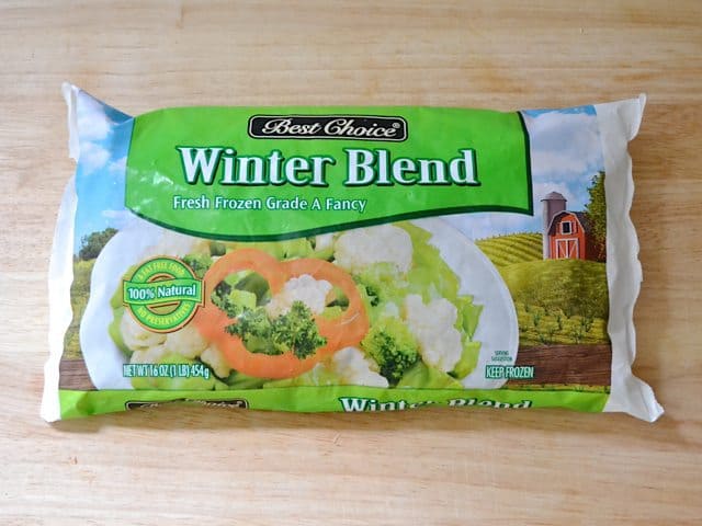 Bag of Frozen Vegetables