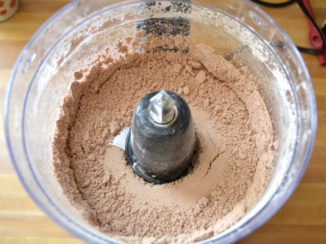 Mixed Dry Ingredients in food processor (super fine mixture)