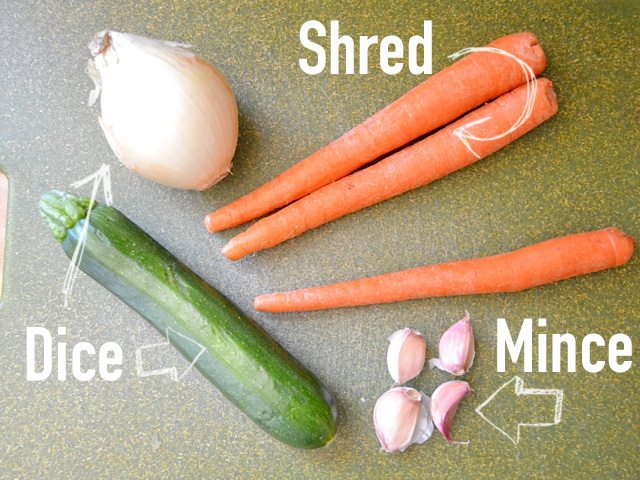 Fresh Vegetables on counter top 