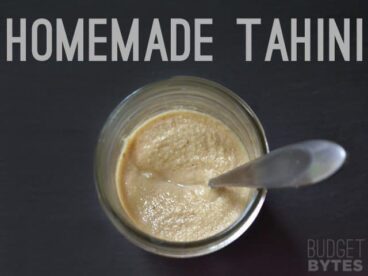 Homemade Tahini