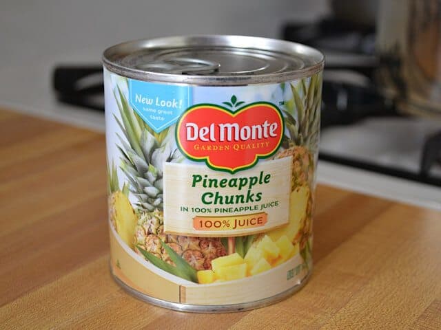 Can of Pineapple Chunks