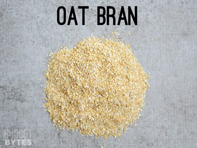 Small pile of Oat Bran