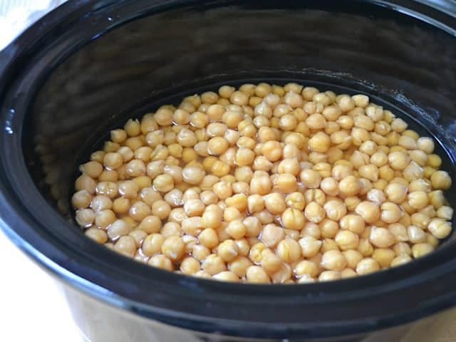 Slow Cooker Chickpeas