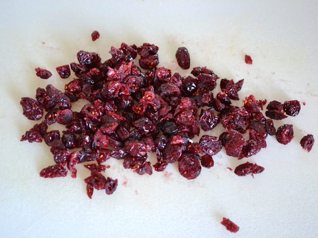 Chopped Cranberries