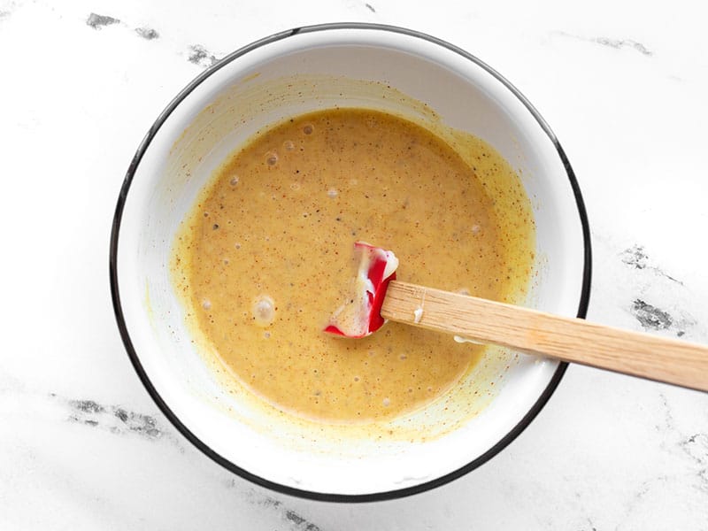 Mixed honey mustard sauce