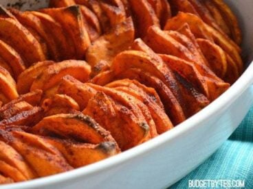 Smoky Roasted Sweet Potatoes - BudgetBytes.com