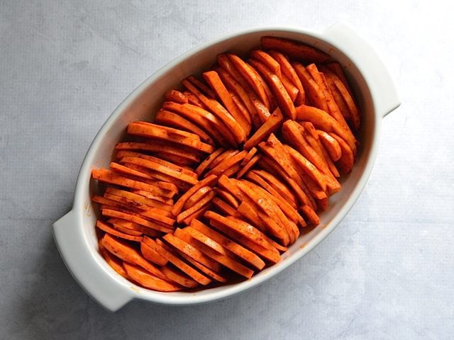 Sweet Potatoes Ready to Bake