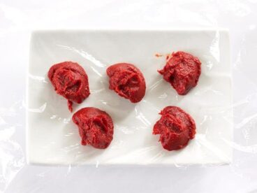 Portioned Tomato Paste