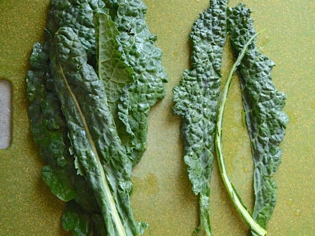 De-stemmed Lacinato Kale