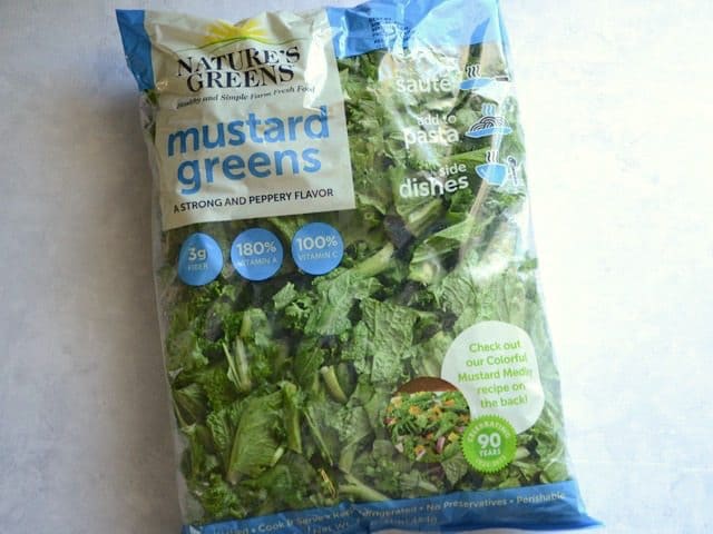 Bagged Mustard Greens