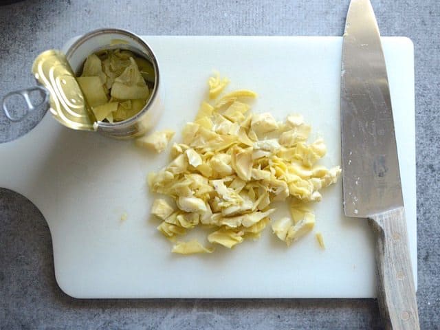 Chopped Artichoke Hearts