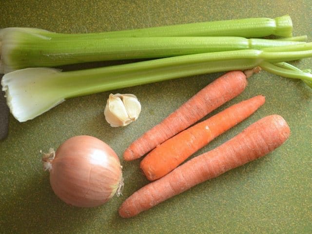 Vegetables for Soup