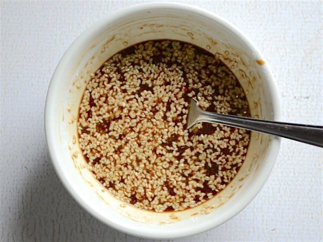 Sesame Marinade in a bowl