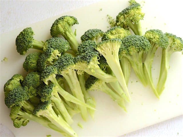 Chopped and Peeled Broccoli Spears