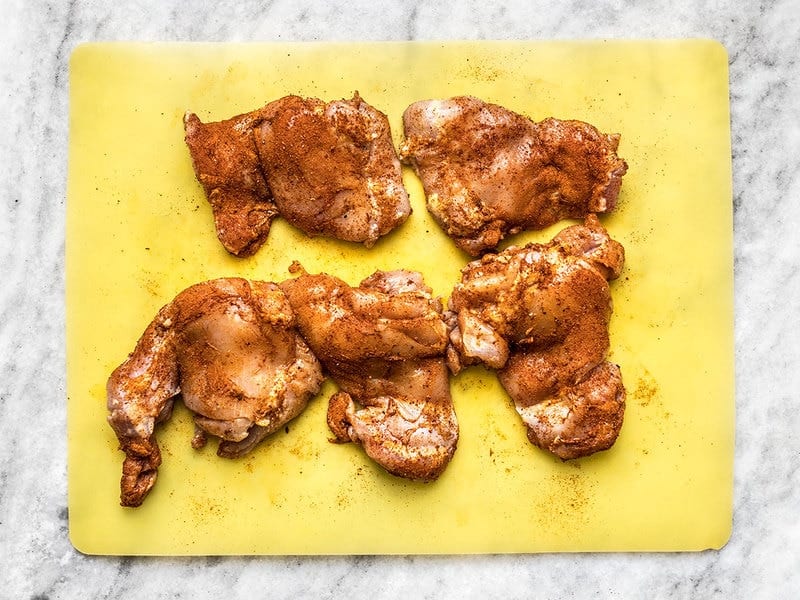 Seasoned Chicken Thighs