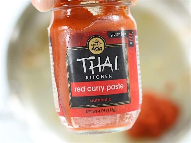 Jar of Red Thai Curry Paste, Thai Kitchen brand