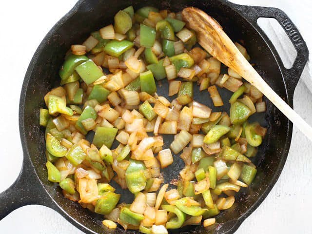 Sautéed Onion and Bell Peppers