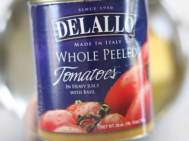 Can of Whole Peeled Tomatoes