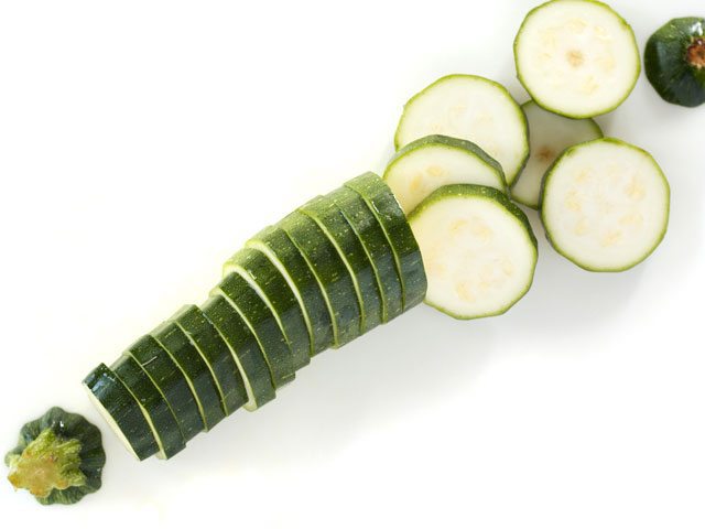 Sliced Zucchini