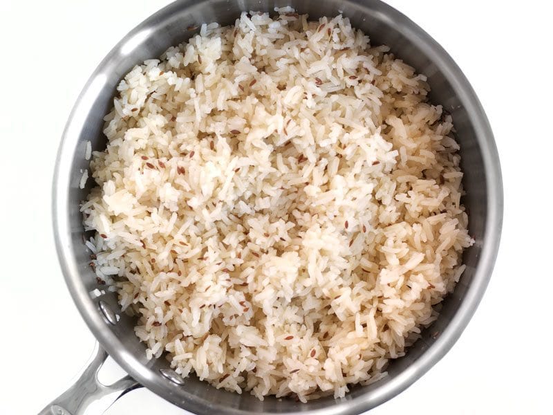 Fluffed Cumin Rice