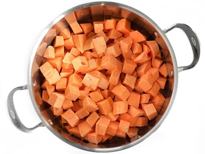 Diced Sweet Potatoes