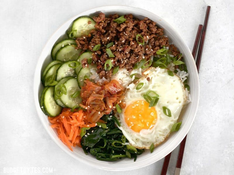 Build Bibimbap Bowls