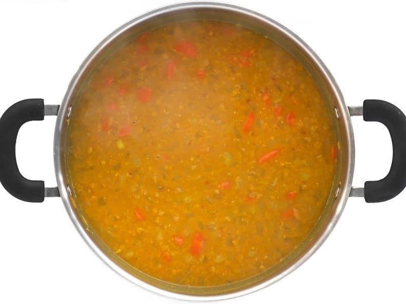 Simmered Lentil Soup