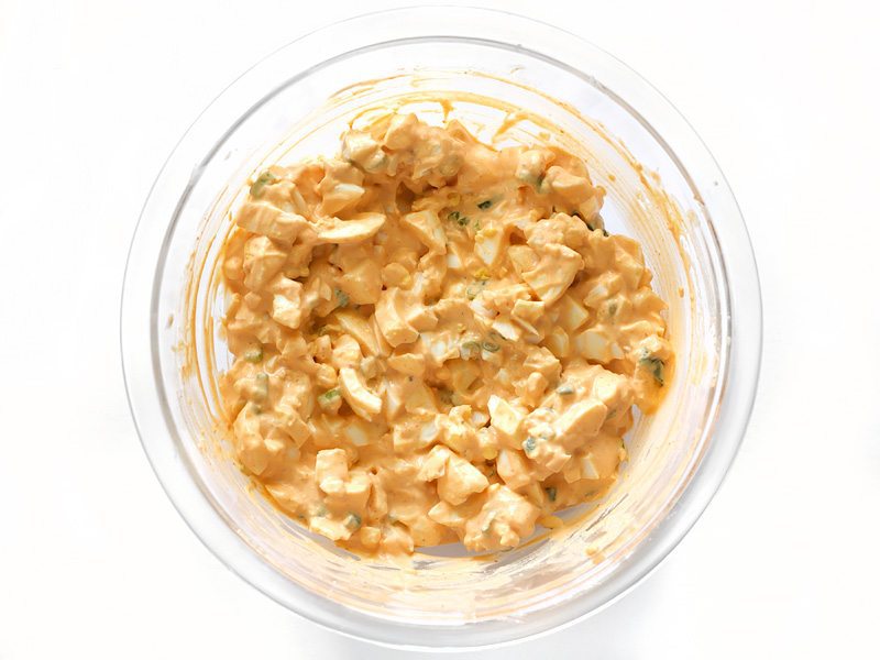 Mixed Sriracha Egg Salad