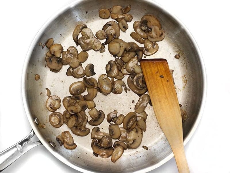 Sauté Mushrooms and Garlic