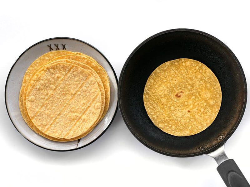 Toast Corn Tortillas