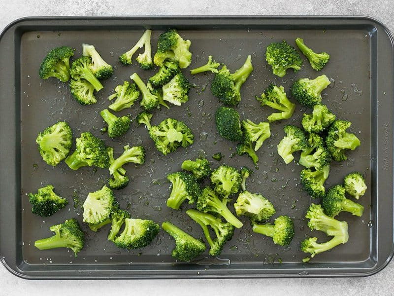 Frozen Broccoli Florets ready to roast