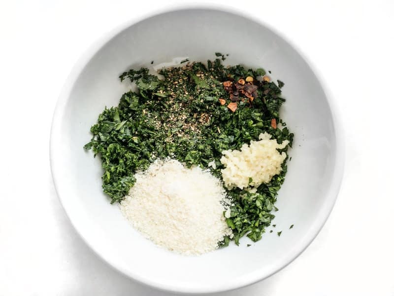 Parsley Pesto Dry Ingredients