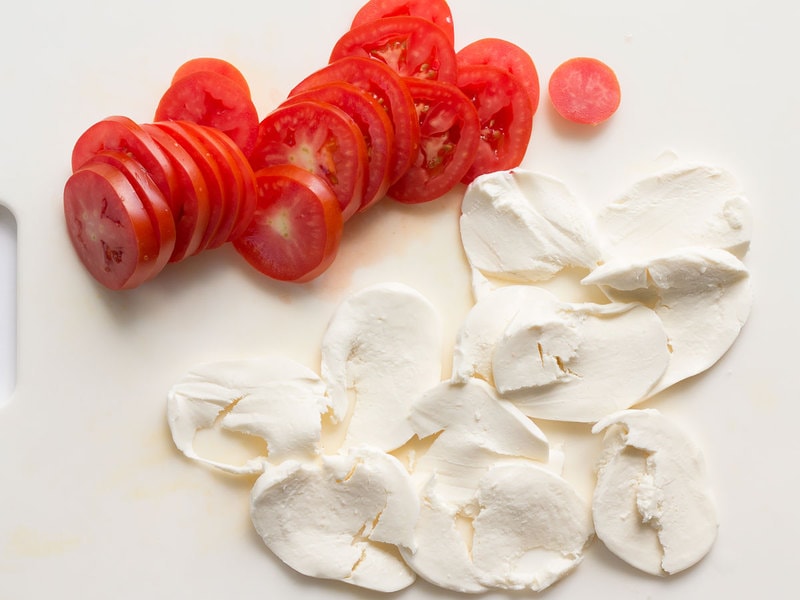 Tomatoes and Mozzarella