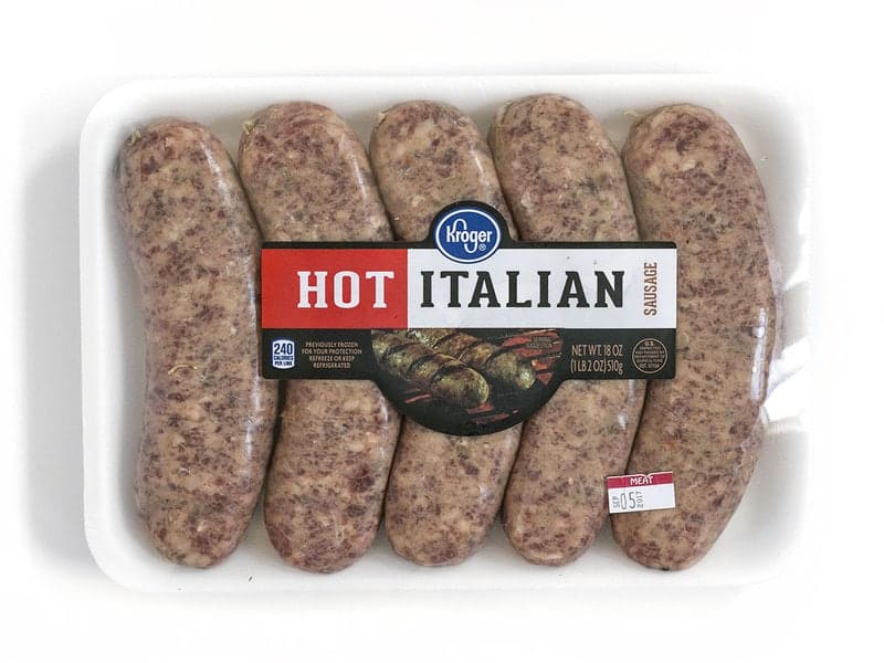 Hot Italian Sausage Links