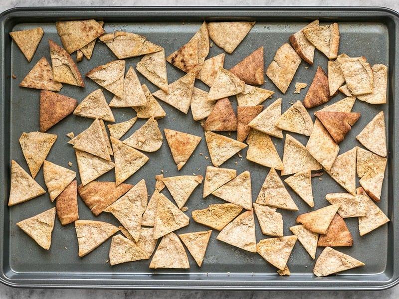 Baked Pita Crisps