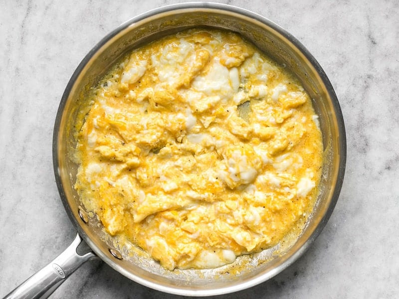 Scrambled Eggs for Migas